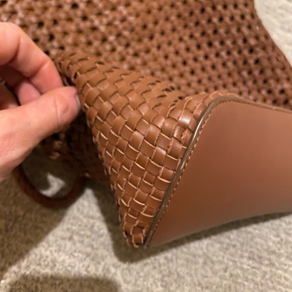 Woven brown leather Tote Bag - Picture 5 of 7